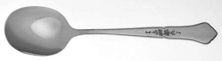 Ashmore (Stainless-Burnished Handle) Round Bowl Soup Spoon (Cream Soup) HC