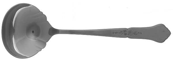 Ashmore (Stainless-Burnished Handle) Solid Gravy Ladle