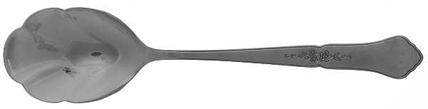 Ashmore (Stainless-Burnished Handle) Sugar Shell Spoon