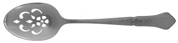 Ashmore (Stainless-Burnished Handle) Pierced Tablespoon (Serving Spoon)