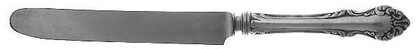 Avalon (Silverplate, 1901) Old French Hollow Knife with Bolster