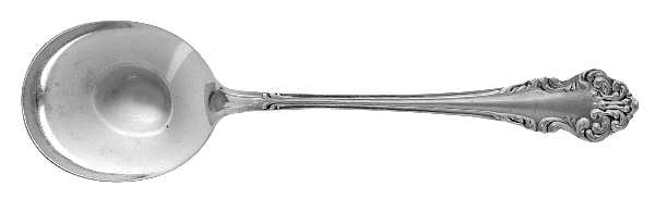 Avalon (Silverplate, 1901) Round Bowl Soup Spoon (Gumbo)