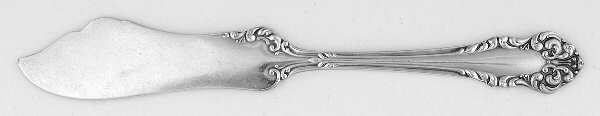 Avalon (Silverplate, 1901) Flat Handle Butter Spreader