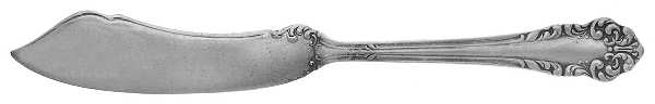 Avalon (Silverplate, 1901) Flat Handle Master Butter Knife