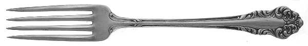 Avalon (Silverplate, 1901) Fork