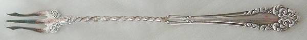 Avalon (Silverplate, 1901) Long Handle Pickle/Olive Fork