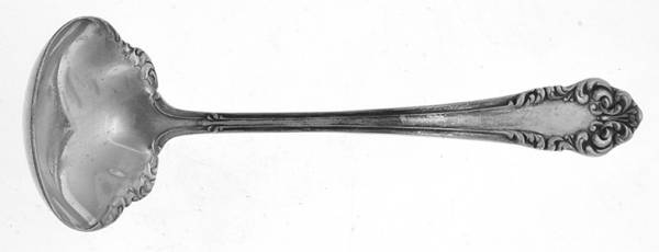 Avalon (Silverplate, 1901) Solid Piece Cream Ladle