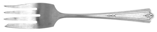 Avion (Silverplate, 1929) Individual Salad Fork
