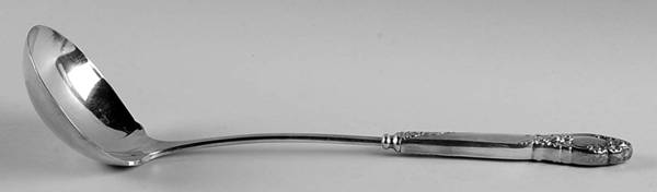 Ballad-Country Lane (Silverplate, 1953) Hollow Handle Soup Ladle with Solid Bowl