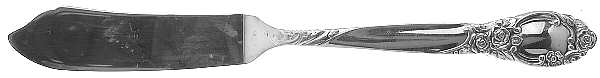 Ballad-Country Lane (Silverplate, 1953) Flat Handle Master Butter Knife