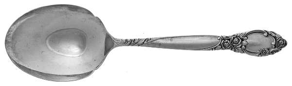 Ballad-Country Lane (Silverplate, 1953) Solid Smooth Casserole Spoon
