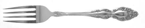 Baroque Rose (Silverplate, 1967, USA) Fork