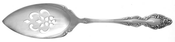 Baroque Rose (Silverplate, 1967, USA) Server-Pie/Solid-Pierced