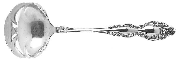 Baroque Rose (Silverplate, 1967, USA) Solid Gravy Ladle