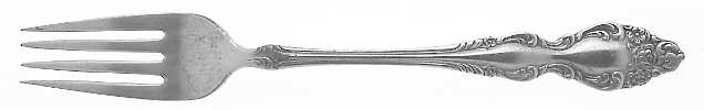 Baroque Rose (Silverplate, 1967, USA) Youth Fork