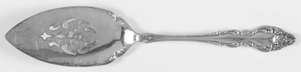 Baroque Rose (Silverplate, 1967, USA) Solid Pierced Pie Server
