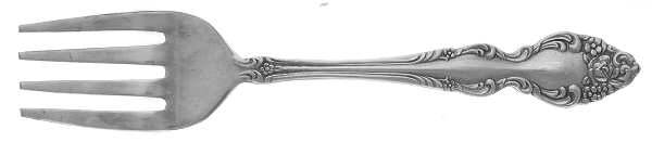 Baroque Rose (Silverplate, 1967, USA) Baby Fork