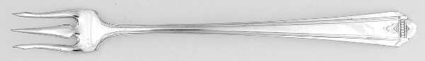Barbara (Silverplate, 1931) Short Handle Pickle/Olive Fork