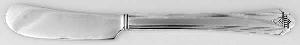 Barbara (Silverplate, 1931) Flat Handle Butter Spreader
