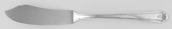 Barbara (Silverplate, 1931) Flat Handle Master Butter Knife