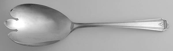 Barbara (Silverplate, 1931) Solid Salad Serving Fork