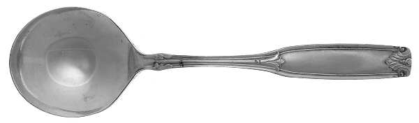 Baronet (Silverplate, 1962) Round Bowl Soup Spoon (Cream Soup)