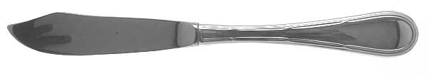 Becket (Silverplate, 1985) Individual Fish Knife with Stainless Blade