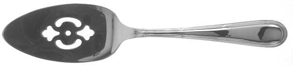 Becket (Silverplate, 1985) Solid Pierced Pie Server