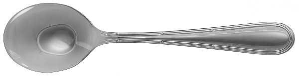 Becket (Silverplate, 1985) Round Bowl Soup Spoon (Cream Soup)