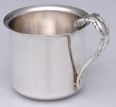 Beethoven (Silverplate, 1971) Baby Cup with Silverplate Cup and Handle HC