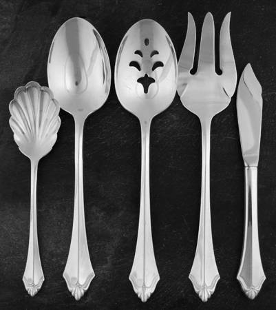 Belcourt (Silverplate, 1989) 5 Piece Hostess Set