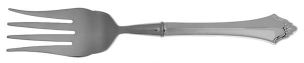 Belcourt (Silverplate, 1989) Cold Meat Fork Large, Stainless Tines HC