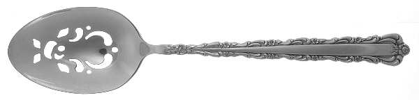 Bellfontaine (Silverplate, 1973) Pierced Tablespoon (Serving Spoon)