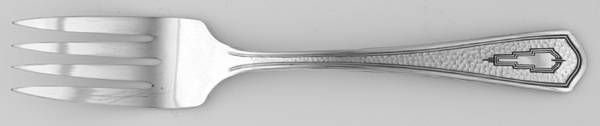 Beacon-Miami (Silverplate, 1931) Individual Salad Fork