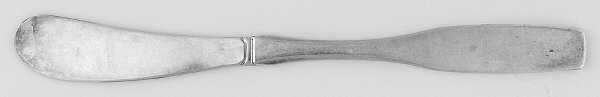 Bennington (Silverplate, 1959) Flat Handle Butter Spreader
