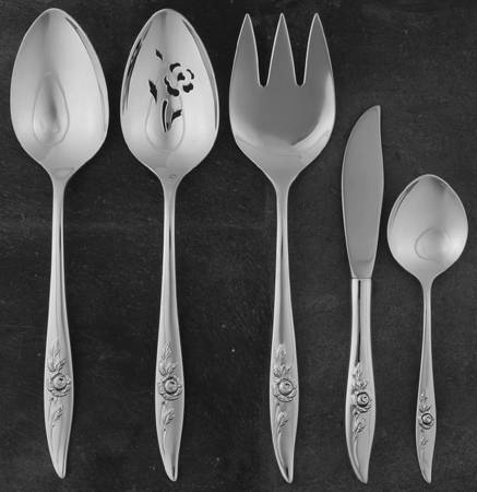 Belle Rose (Sterling, 1963) 5 Piece Hostess Set