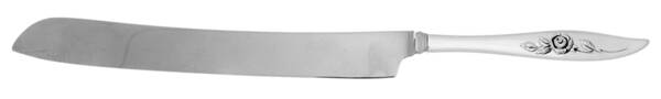 Belle Rose (Sterling, 1963) Wedding Cake Knife with Stainless Blade HC