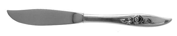 Belle Rose (Sterling, 1963) Hollow Handle Master Butter Knife