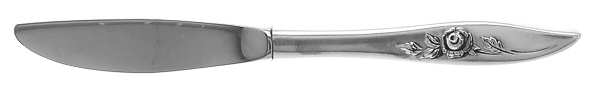 Belle Rose (Sterling, 1963) Modern Hollow Butter Spreader (Stainless)