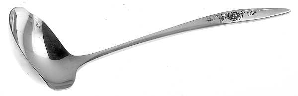 Belle Rose (Sterling, 1963) Solid Piece Cream Ladle