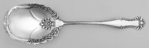 Bernice (Silverplate, 1900) Solid Smooth Casserole Spoon