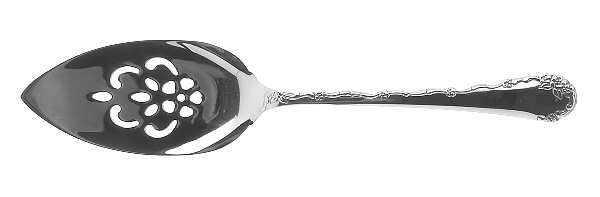 Belle Rose (Stainless) Pierced All Stainless Pie Server