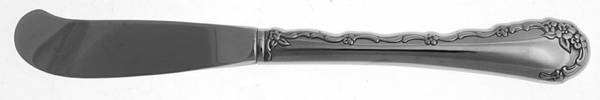 Belle Rose (Stainless) Butter Spreader Hollow Hdl-Paddle/Stainless Blade