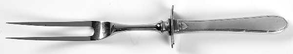 Berkley Square (Silverplate, 1935) Large Stainless-Prong Roast Carving Fork