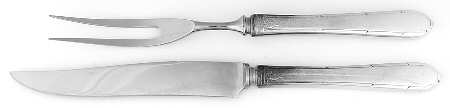 Berkley Square (Silverplate, 1935) Small Stainless Blade 2-Piece Steak Carving Set