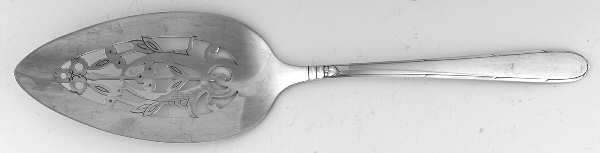 Berkley Square (Silverplate, 1935) Solid Pierced Pie Server