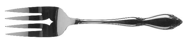 Berkeley Square (Stainless) Medium Solid Cold Meat Serving Fork