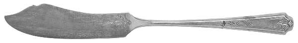 Beverly (Silverplate, 1922) Flat Handle Master Butter Knife