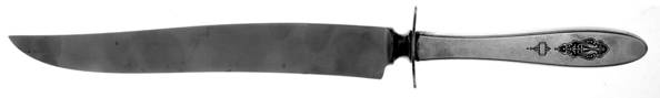Bird of Paradise (Silverplate, 1923) Large Stainless Blade Roast Carving Knife