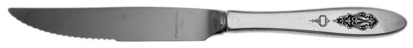 Bird of Paradise (Silverplate, 1923) Steak Knife Individual Hollow, Serrate HC